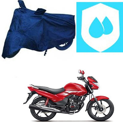 Motoren Waterproof Two Wheeler Cover for Hero(Achiever, Blue)