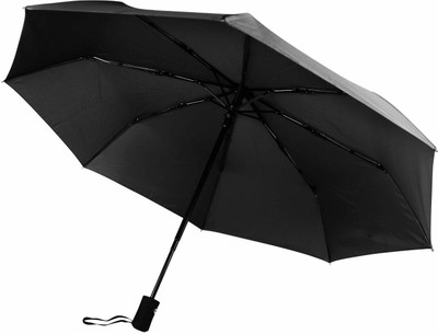 Delidge Umbrella with Auto Open and Close Function, Classic Folding Automatic Umbrella for Rain or UV Protection (Black) Umbrella(Black)