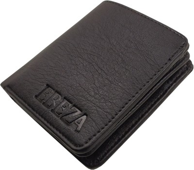 EBEZA Men Casual Black Artificial Leather Wallet(7 Card Slots)