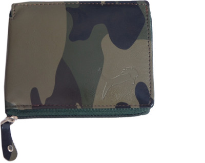 WILD EDGE Men Multicolor Artificial Leather Wallet(4 Card Slots)