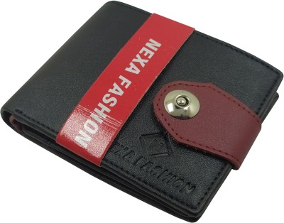 NEXA FASHION Men Casual Black, Brown Artificial Leather Wallet(5 Card Slots)