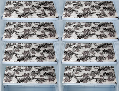 E-Retailer Fridge Mat(Width: 44 cm, Black)