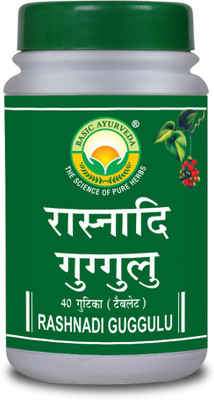 Basic Ayurveda Rasnadi Guggulu Tablets(40 Units)