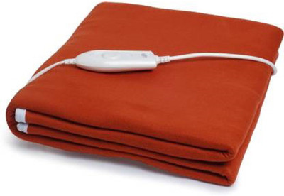 Kostech Solid Single Electric Blanket for  Mild Winter(Polyester, Multicolor)