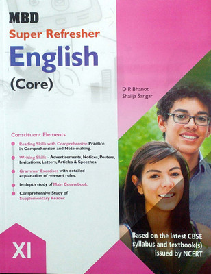 MBD Super Refresher Class 11 English ( Hornbill & Snapshort ) Guide NCERT Taxt Book Exercises And Exeplar Problems With Answars Based On CBSE / NCERT Syllabus(Paperback, D P Bhanot, Shailja Sangar) MBD Super Refresher Class 11 English ( Hornbill & Snapshort ) Guide NCERT Taxt Book Exercises And Exeplar Problems With Answars Based On CBSE / NCERT Syllabus(Paperback, D P Bhanot, Shailja Sangar)