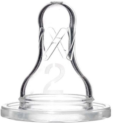 Dr. Brown's 2pk Level 2 Nipple Size 2ct 2pk Level 2 Standard Nipple, 3-6 Months Medium Flow Nipple(Pack of 2 Nipples)