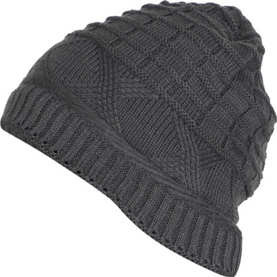 LOOM LEGACY Self Design Beanie Cap