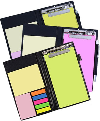 COI Memo Neon/Pink and Lemon Green Note Pad Organiser/Memo Notebook Holder for Office and Gifting Purpose(Set of 3) Pocket-size Memo Pad UNRULED 50 Pages(NEON, Pink, Green, Pack of 3)