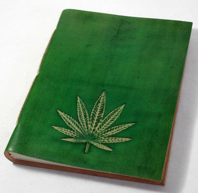 Camlon Exports Handcrafted Gift Assorted Diary Unruled 144 Pages(Green)