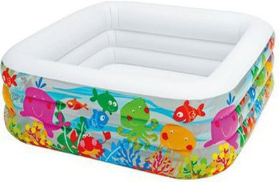 INTEX Clearview Aquarium Pool 5 Feet Inflatable Swimming Pool(Multicolor)