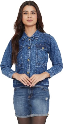 NETFLIP Full Sleeve Solid Women Denim Jacket