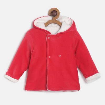 MINI KLUB Full Sleeve Solid Baby Boys Jacket