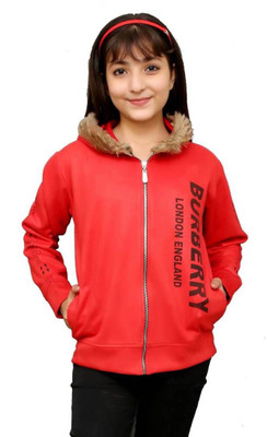 Skyfly Full Sleeve Printed Girls Jacket