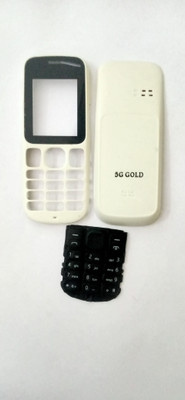 HS Enterprises NOKIA 101 BODY FROUNT & BACK ( WHITE ) 101 BODY FROUNT & BACK ( WHITE ) Front & Back Panel(WHITE)