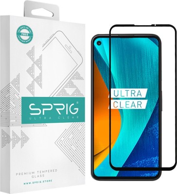 Sprig Edge To Edge Tempered Glass for Google Pixel 4a(Pack of 1)