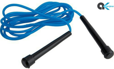 A.K Professional Gym Skipping Rope Training, Jumping Freestyle Skipping Rope(Blue, Length: 259 cm)