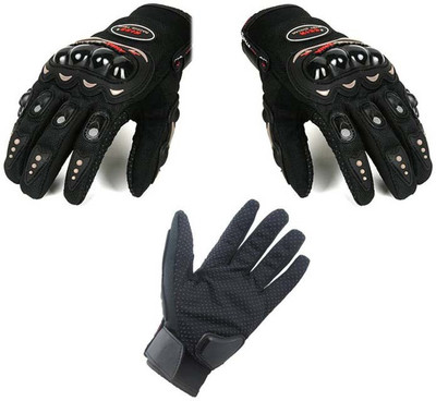 Vizzard A01 VZ22 Bike And Bicycle Driving Gloves Comfort Feel Driving Gloves(Black)