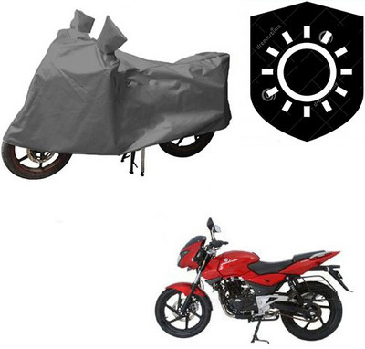 saanvi Waterproof Two Wheeler Cover for Bajaj(Pulsar 200 NS DTS-i, Grey)