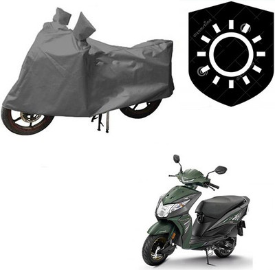 RPSENTTERPR Waterproof Two Wheeler Cover for Honda(Deo, Grey)