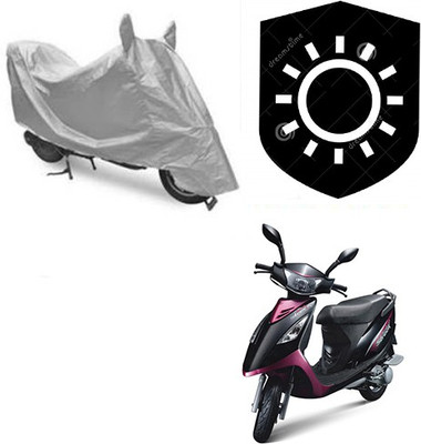 RPSENTTERPR Waterproof Two Wheeler Cover for TVS(Scooty Streak, Silver)