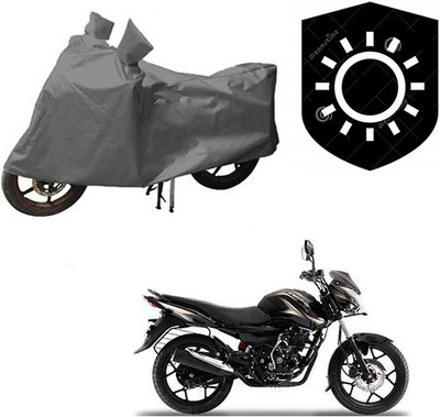 RPSENTTERPR Waterproof Two Wheeler Cover for Bajaj(Discover 150 s, Grey)