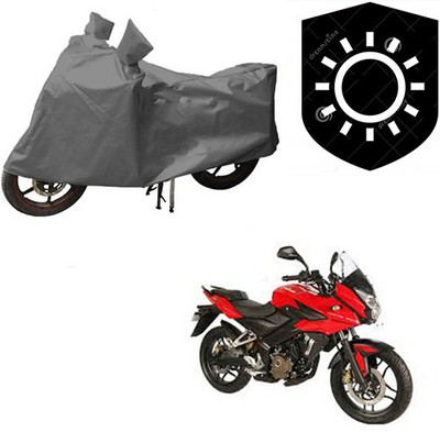 RPSENTTERPR Waterproof Two Wheeler Cover for Bajaj(Pulsar AS 150, Grey)