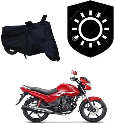 RPSENTTERPR Waterproof Two Wheeler Cover for Hero(Achiever, Black)