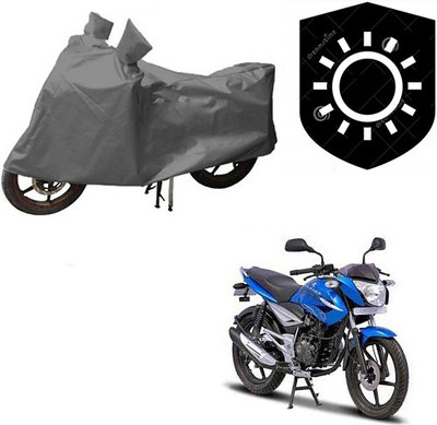 RPSENTTERPR Waterproof Two Wheeler Cover for Bajaj(XCD 125cc, Grey)