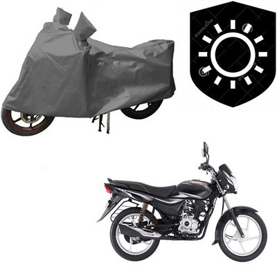 RPSENTTERPR Waterproof Two Wheeler Cover for Bajaj(Platina 100 DTS-i, Grey)