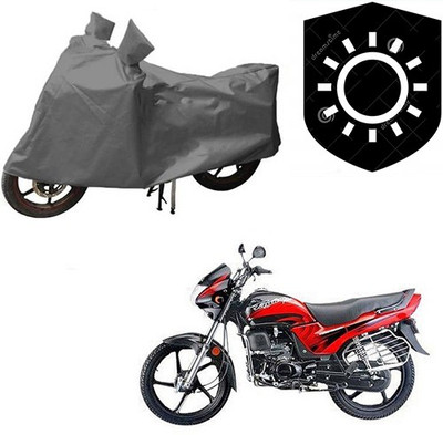 RPSENTTERPR Waterproof Two Wheeler Cover for Honda(Passion Plus, Grey)