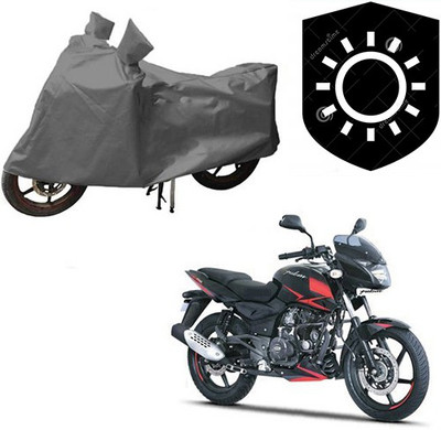 RPSENTTERPR Waterproof Two Wheeler Cover for Bajaj(Pulsar 180 DTS-i, Grey)