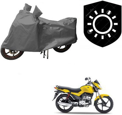 RPSENTTERPR Waterproof Two Wheeler Cover for Mahindra(Stallio, Grey)