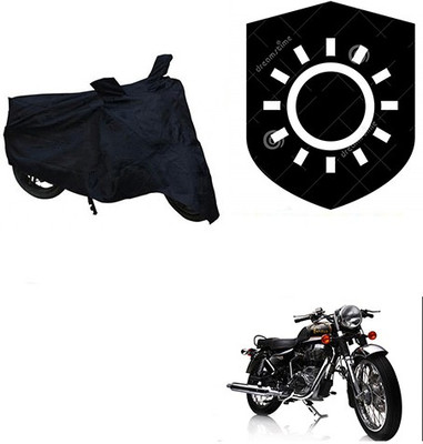 RPSENTTERPR Waterproof Two Wheeler Cover for Royal Enfield(Electra Delux, Black)