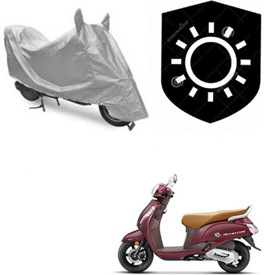 RPSENTTERPR Waterproof Two Wheeler Cover for Suzuki(Access SE, Silver)