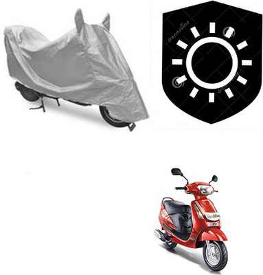 RPSENTTERPR Waterproof Two Wheeler Cover for Mahindra(Duro DZ, Silver)
