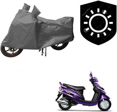 RPSENTTERPR Waterproof Two Wheeler Cover for Mahindra(Rodeo RZ, Grey)