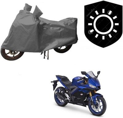 saanvi Waterproof Two Wheeler Cover for Yamaha(YZF R25, Grey)