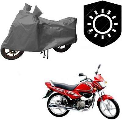 RPSENTTERPR Waterproof Two Wheeler Cover for Hero(Splendor NXG, Grey)