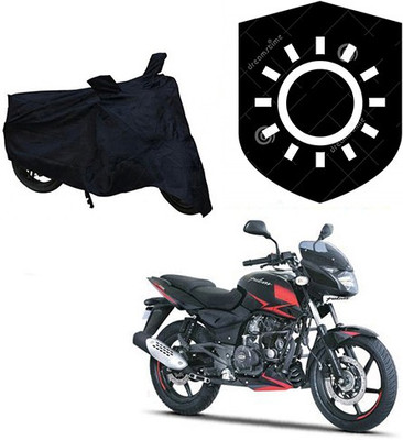 RPSENTTERPR Waterproof Two Wheeler Cover for Bajaj(Pulsar 180 DTS-i, Black)