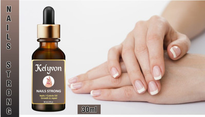 Kelyvon  Premium Nail & Cuticle Growth Oil- For Nail Growth, Repair & Cuticle Care Combo pack of1 bottle of 30 ml(30 ml) Yellow Green  (Pack of 2) Yellow / Green