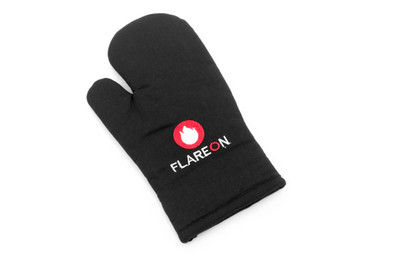 flareon Black Cotton Kitchen Linen Set(Pack of 1)