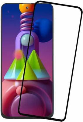 9H Edge To Edge Tempered Glass for Samsung Galaxy M51(Pack of 2)