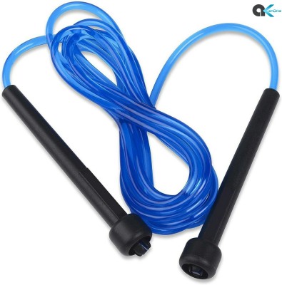 A.K Skipping Rope For Men Women Weight Loss Ball Pencil Rope Freestyle Skipping Rope(Black, Blue, Length: 274 cm)