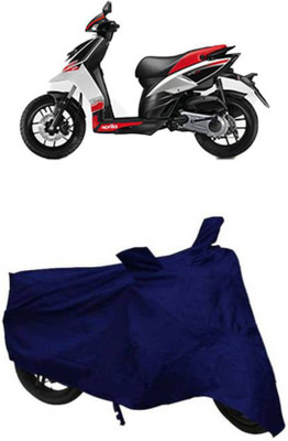 carbox Two Wheeler Cover for Aprilia(SR 125, Blue)