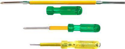 Trishul Power & Hand Tool Kit (3 Tools) Long Handle Screwdriver Set(Pack of 3)