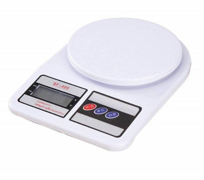 FIVANIO Niyara ent kitchen weighting scale sf400 Weighing Scale(White)