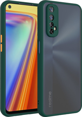 GadgetM Back Cover for Realme 7, Realme Narzo 20 Pro(Green, Camera Bump Protector)