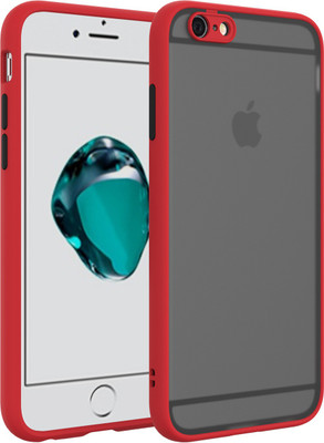 GadgetM Back Cover for Apple iPhone 6 Plus, Apple iPhone 6s Plus(Red, Camera Bump Protector)