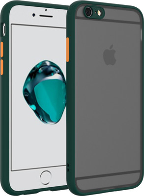 GadgetM Back Cover for Apple iPhone 6 Plus, Apple iPhone 6s Plus(Green, Camera Bump Protector)