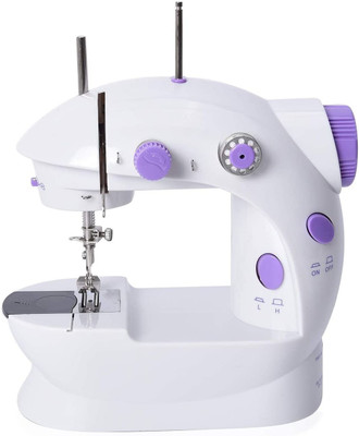 Compact 4 In 1 Mini Adapter Foot Pedal Electric Sewing Machine ( Built-in Stitches 1) Electric Sewing Machine ( Built-in Stitches 1) For Rs. 869 @ 59% off